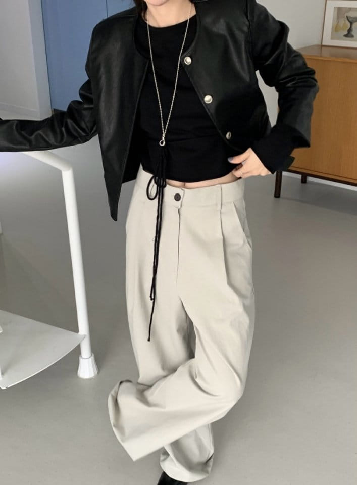 Cover - Korean Women Fashion - #vintageinspired - Lui C Pants - 7