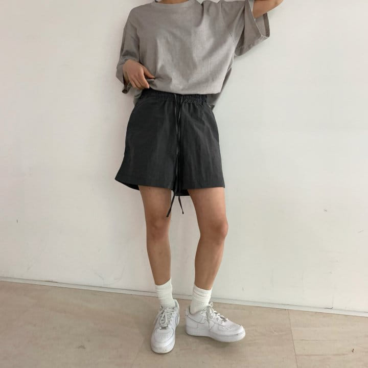 Cover - Korean Women Fashion - #vintageinspired - Block Banding Shorts - 6