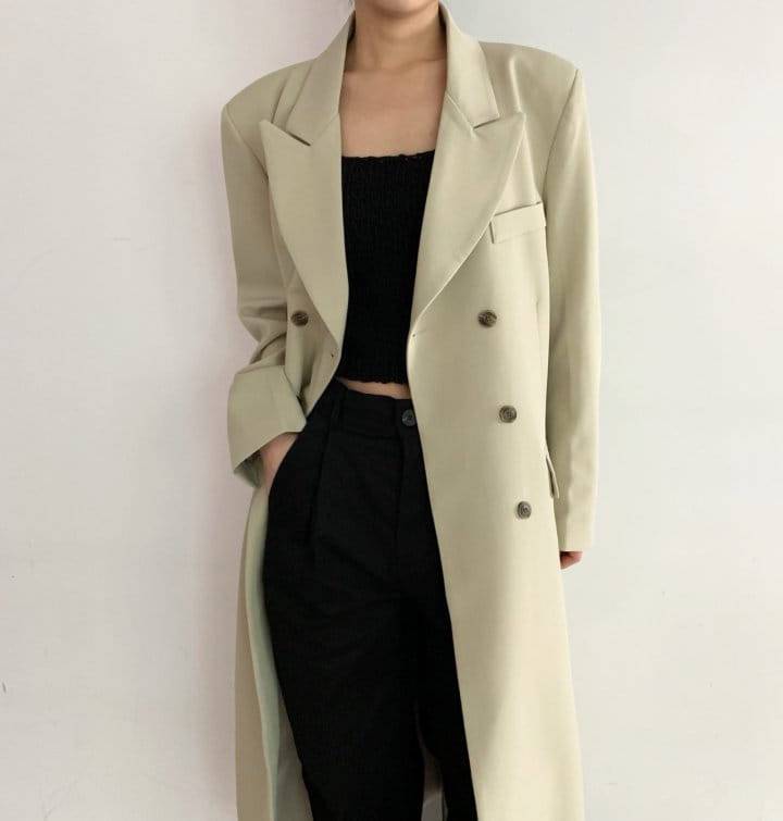 Cover - Korean Women Fashion - #vintageinspired - Mose Double Coat