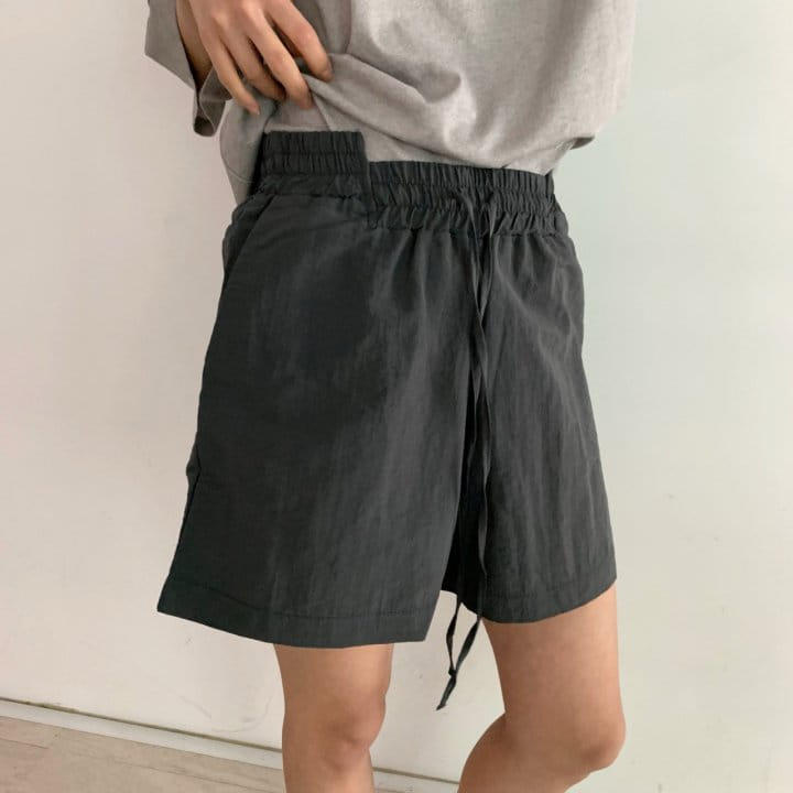 Cover - Korean Women Fashion - #vintagekidsstyle - Block Banding Shorts - 7