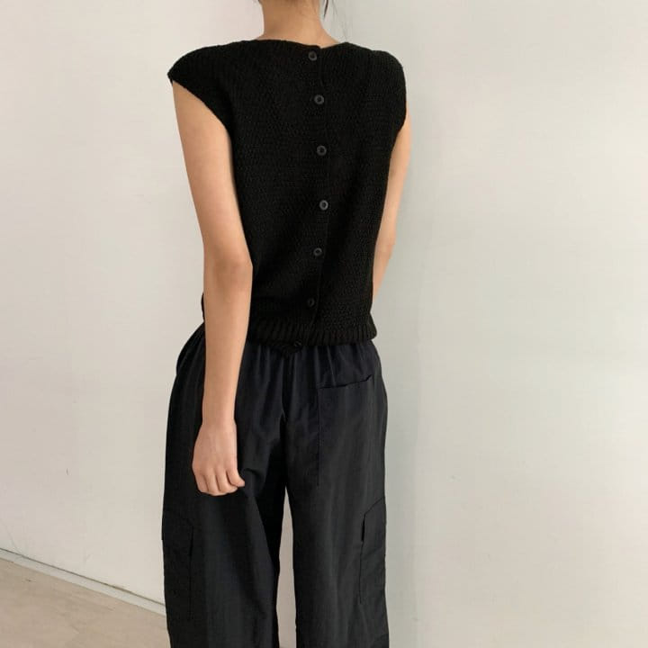 Cover - Korean Women Fashion - #vintagekidsstyle - Two Way Sleeveless Knit - 5