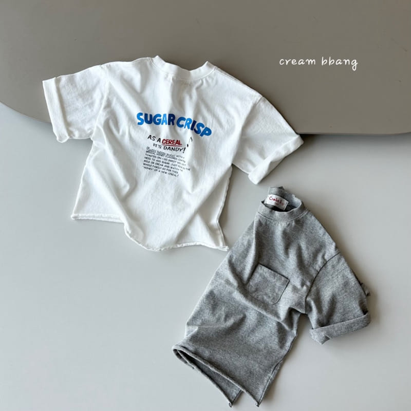 Cream Bbang - Korean Children Fashion - #stylishchildhood - Sugar Dekki Single Tee - 4