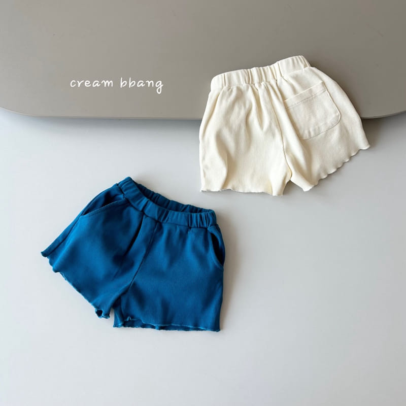 Cream Bbang - Korean Children Fashion - #fashionkids - Rib Shorts