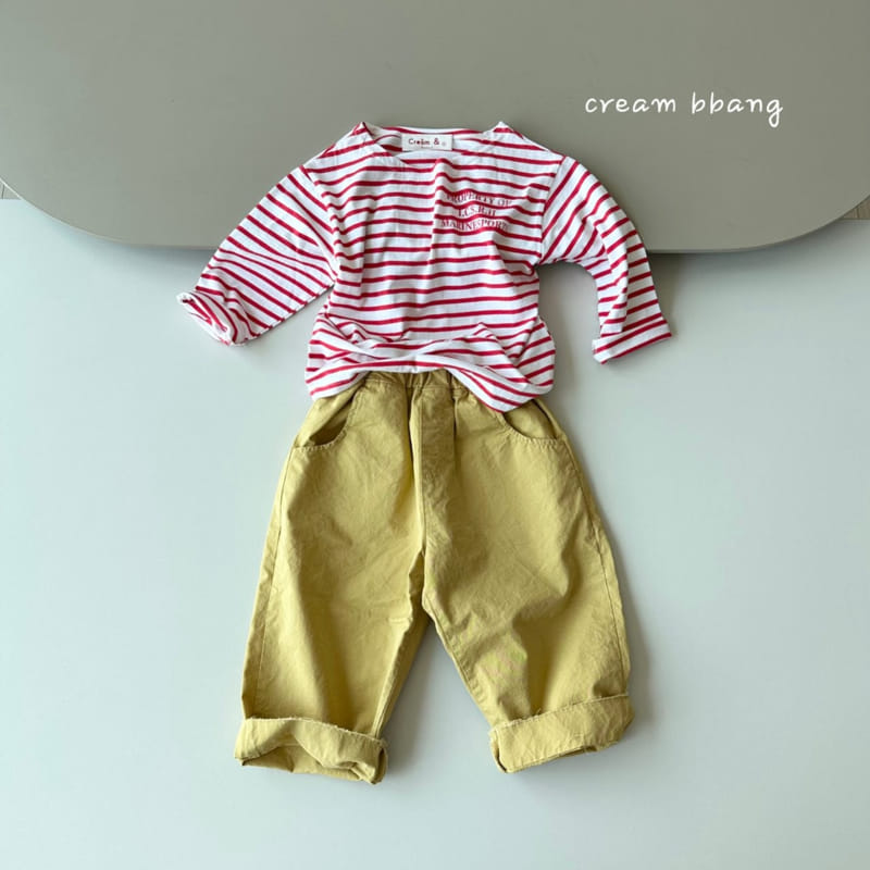 Cream Bbang - Korean Children Fashion - #prettylittlegirls - Marine ST Tee - 3