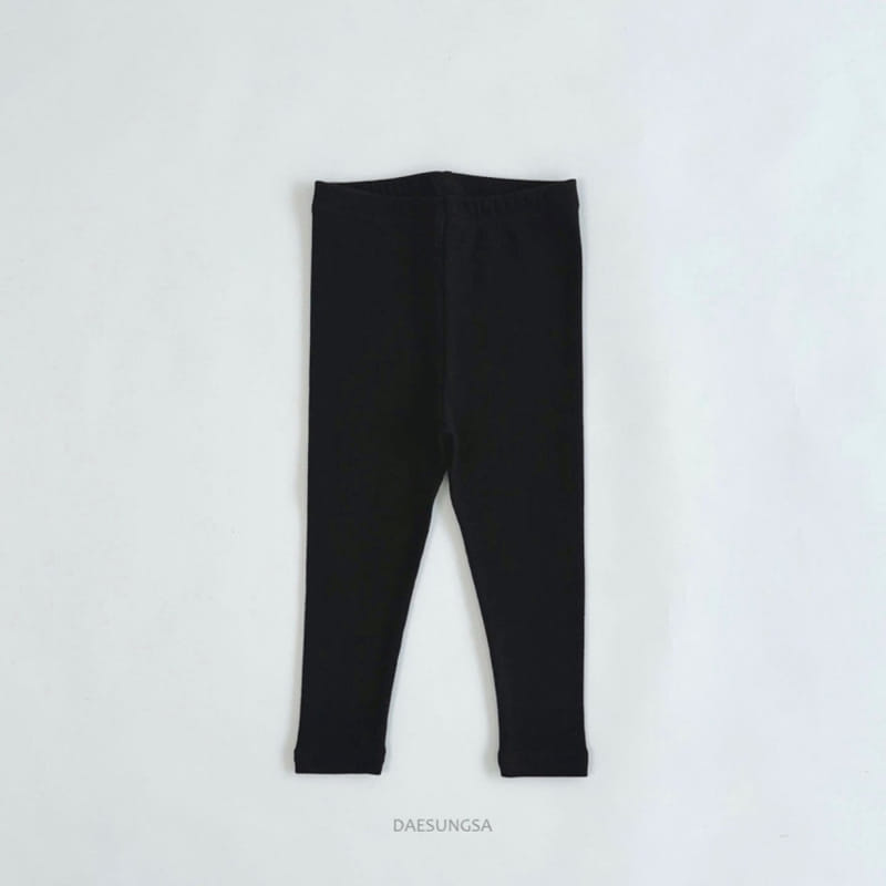 Dae Sung Sa - Korean Children Fashion - #kidzfashiontrend - Rib Tight Leggings - 4