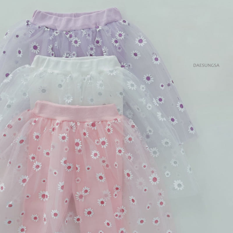 Dae Sung Sa - Korean Children Fashion - #childofig - Daisy Skirt Leggings