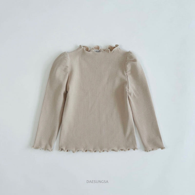 Dae Sung Sa - Korean Children Fashion - #childofig - Rib Tight Terry Tee - 5