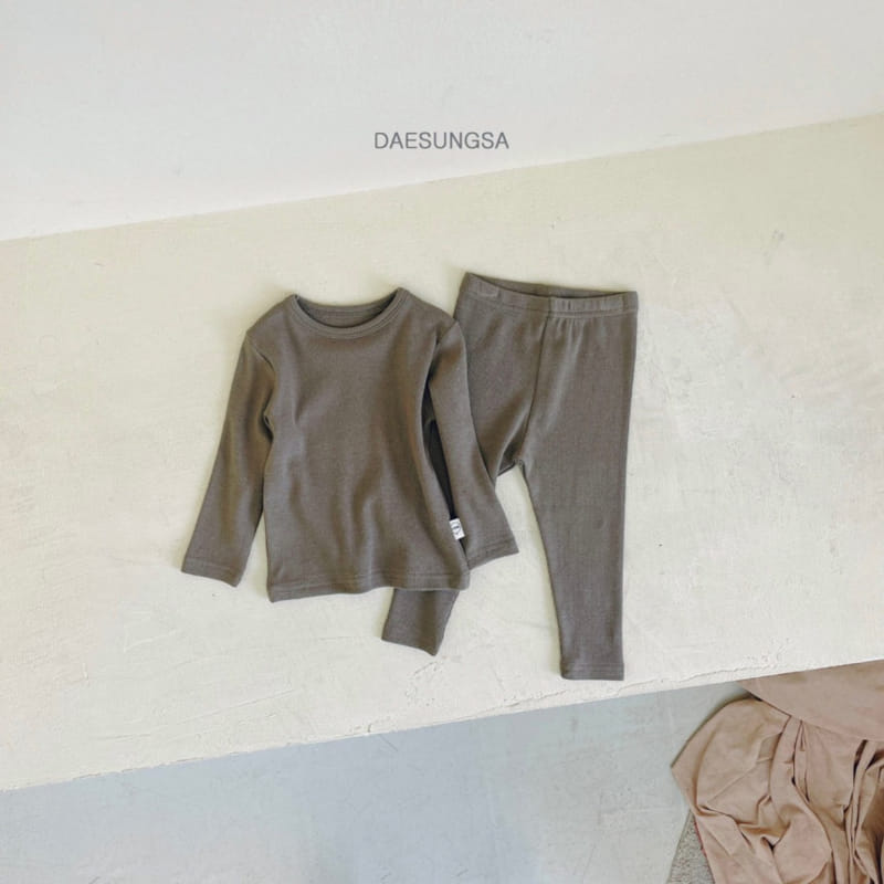 Dae Sung Sa - Korean Children Fashion - #littlefashionista - Mild Rib Easywear - 3