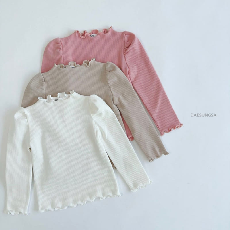 Dae Sung Sa - Korean Children Fashion - #minifashionista - Rib Tight Terry Tee - 3