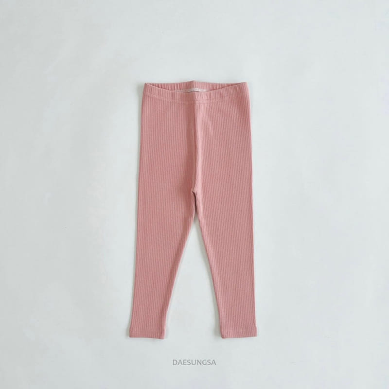 Dae Sung Sa - Korean Children Fashion - #minifashionista - Rib Tight Leggings - 7