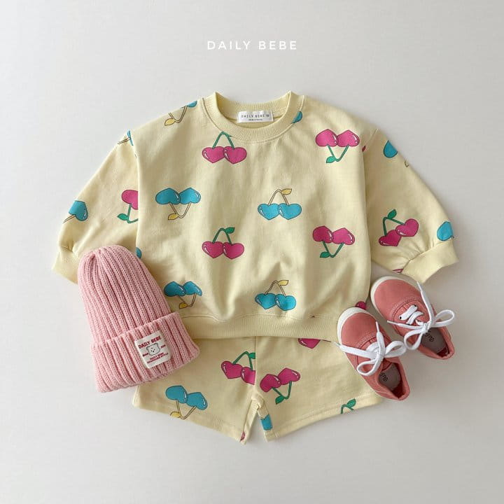 Daily Bebe - Korean Women Fashion - #womensfashion - Pattern Shorts Top Bottom Set - 5