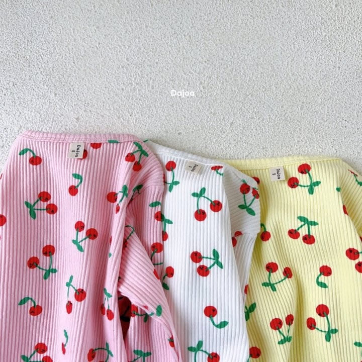 Dajoa - Korean Children Fashion - #Kfashion4kids - Cherry Easywear - 5