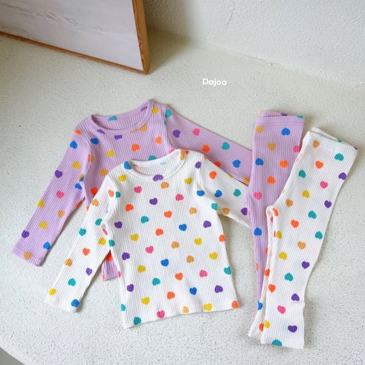 Dajoa - Korean Children Fashion - #childofig - Heart Easywear - 2