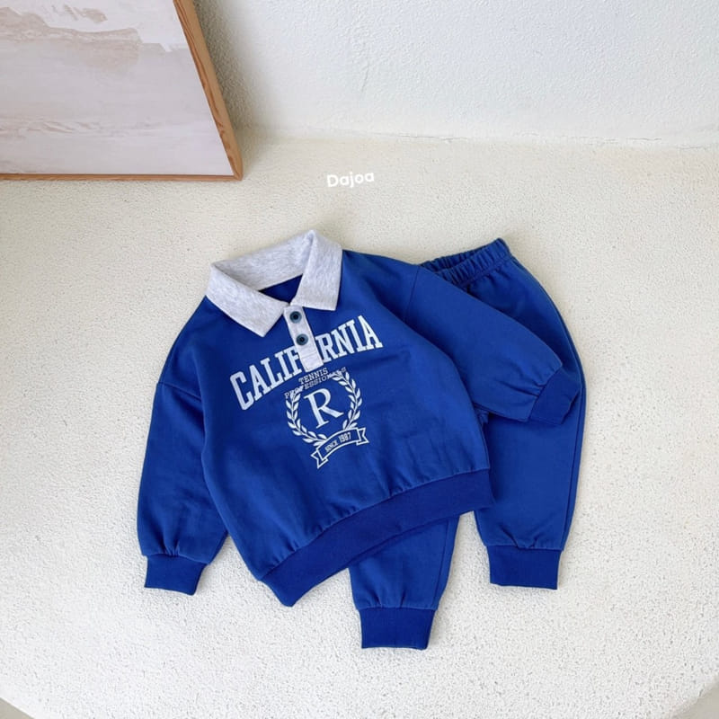 Dajoa - Korean Children Fashion - #childrensboutique - California Top Bottom Set - 7