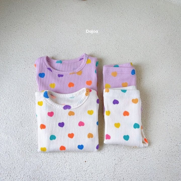 Dajoa - Korean Children Fashion - #childrensboutique - Heart Easywear - 4