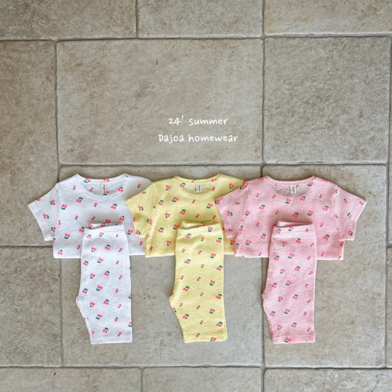 Dajoa - Korean Children Fashion - #designkidswear - Cherry Easy Wear
