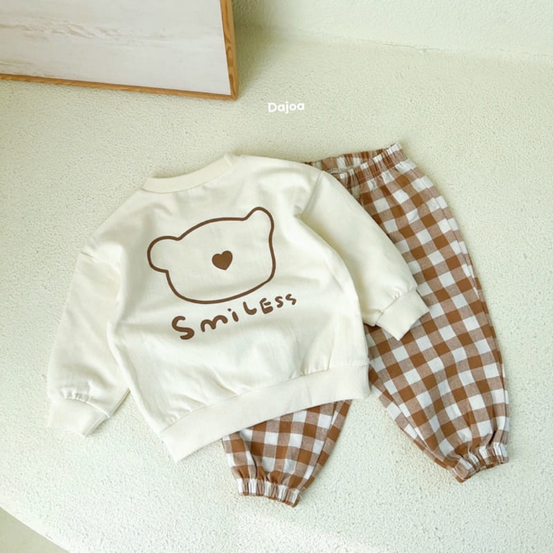 Dajoa - Korean Children Fashion - #discoveringself - Bear Top Bottom Set - 8