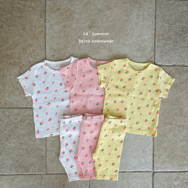 Dajoa - Korean Children Fashion - #discoveringself - Cherry Easy Wear - 2