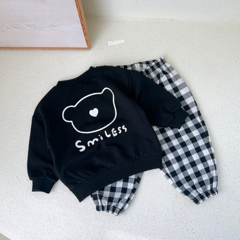 Dajoa - Korean Children Fashion - #fashionkids - Bear Top Bottom Set - 9