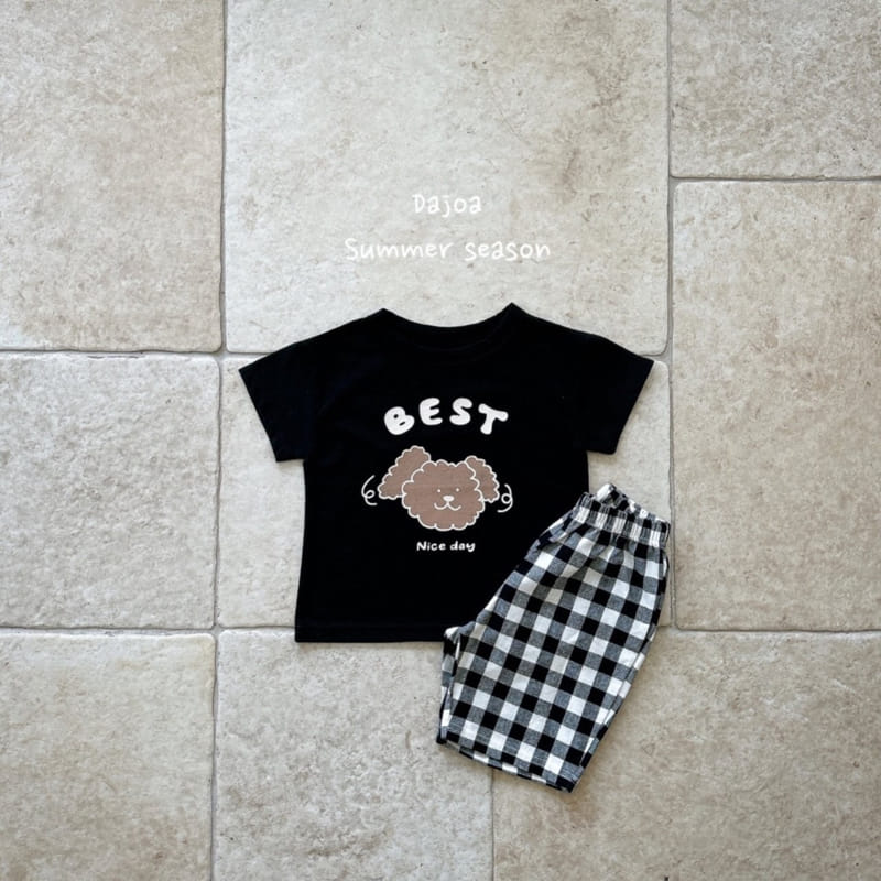 Dajoa - Korean Children Fashion - #fashionkids - Puppy Top Bottom Set - 6