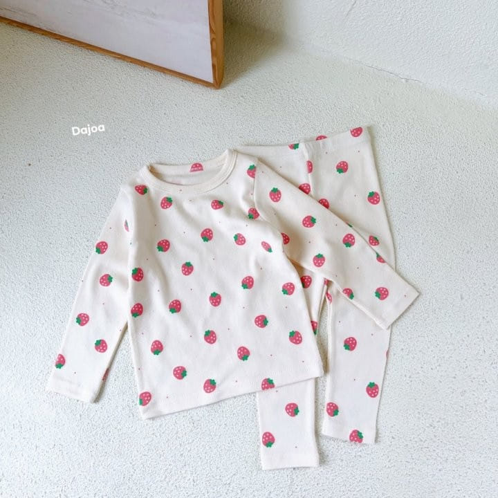 Dajoa - Korean Children Fashion - #kidsstore - Strawberry Easywear - 9