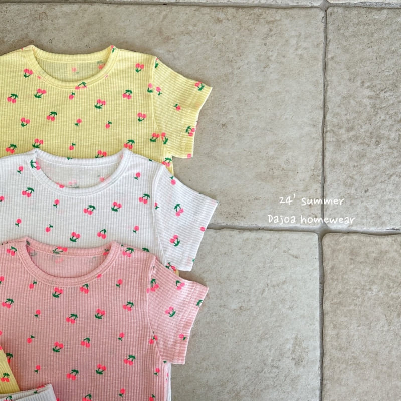 Dajoa - Korean Children Fashion - #kidsstore - Cherry Easy Wear - 5