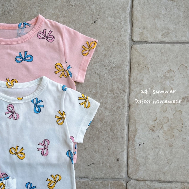 Dajoa - Korean Children Fashion - #kidzfashiontrend - Ribbon Easy Wear - 5