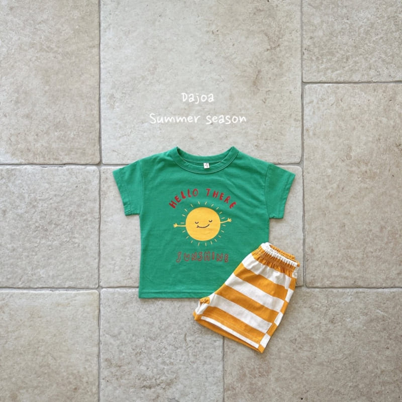 Dajoa - Korean Children Fashion - #littlefashionista - Sunshine Top Bottom Set - 7