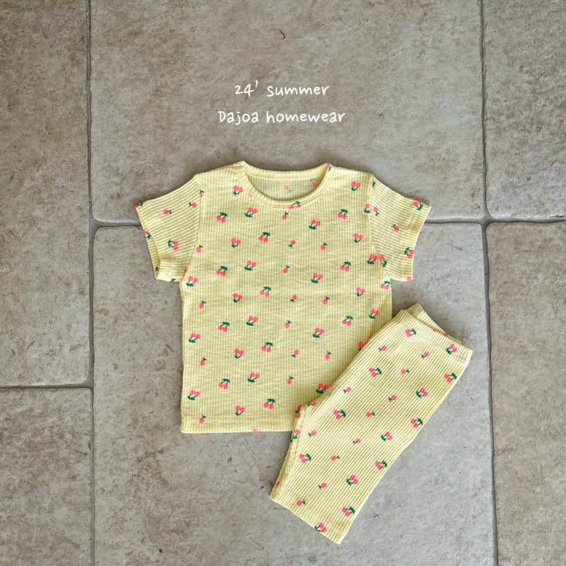 Dajoa - Korean Children Fashion - #littlefashionista - Cherry Easy Wear - 8
