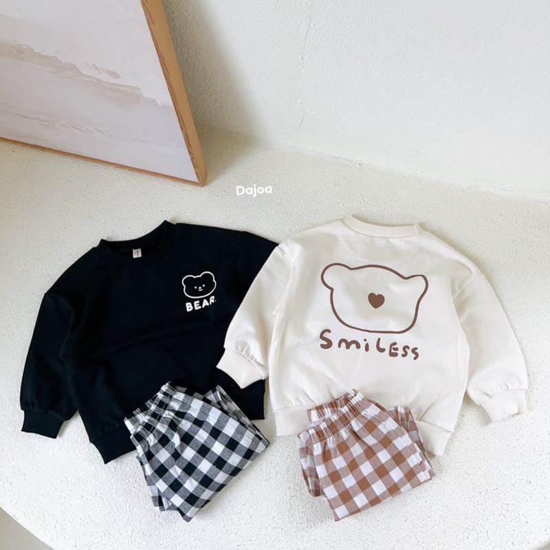 Dajoa - Korean Children Fashion - #magicofchildhood - Bear Top Bottom Set