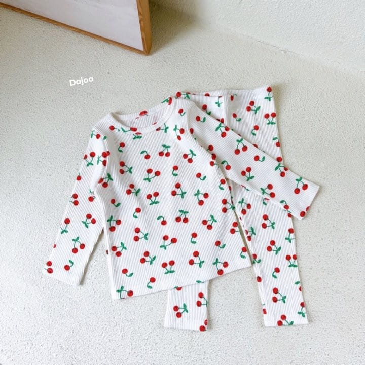 Dajoa - Korean Children Fashion - #minifashionista - Cherry Easywear - 8