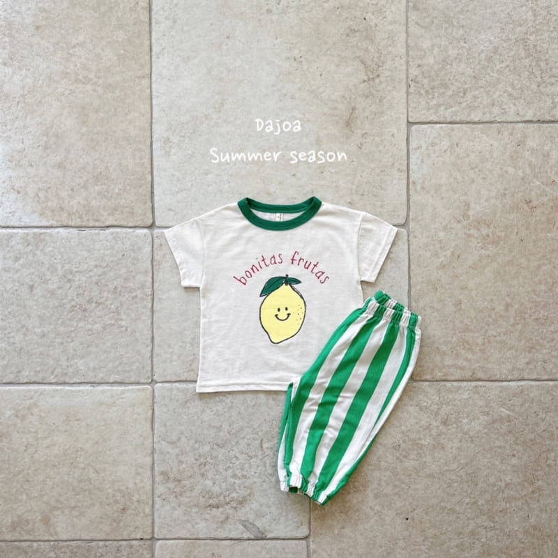 Dajoa - Korean Children Fashion - #prettylittlegirls - Fruit Top Bottom Set - 9
