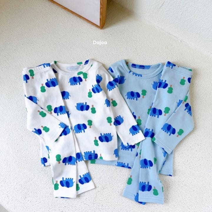 Dajoa - Korean Children Fashion - #todddlerfashion - Elephant Easywear - 2