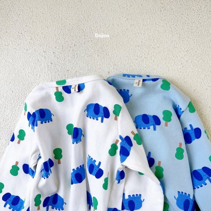 Dajoa - Korean Children Fashion - #toddlerclothing - Elephant Easywear - 3
