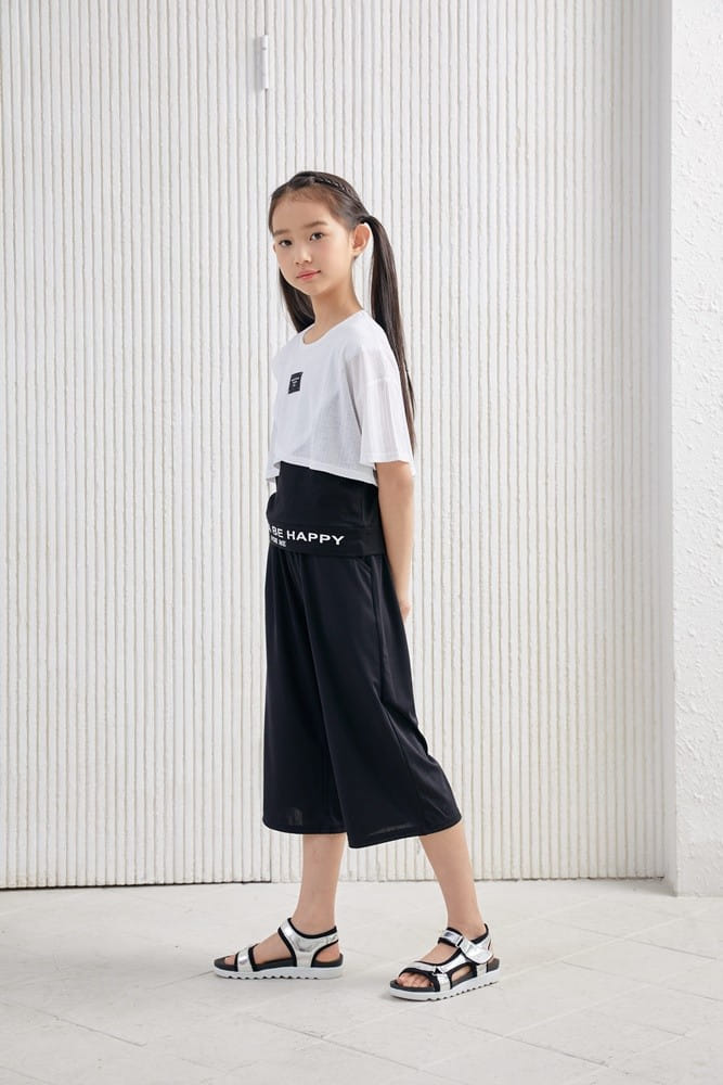 Dawon - Korean Children Fashion - #Kfashion4kids - Label Set Tee - 10