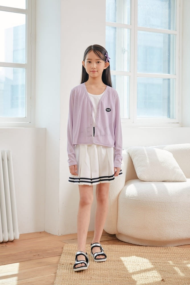 Dawon - Korean Children Fashion - #discoveringself - Rib Cardigan