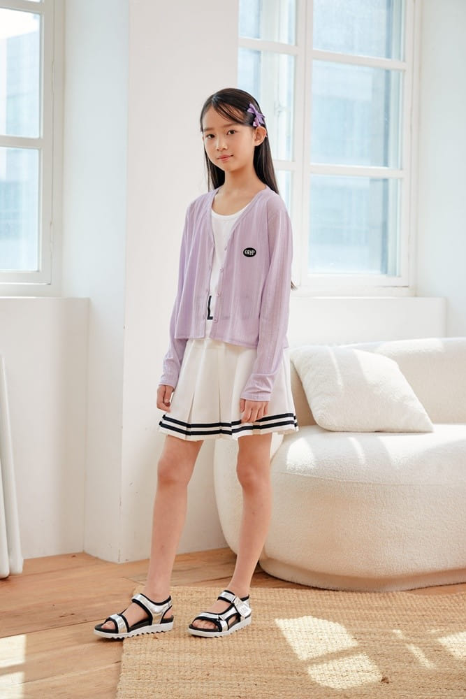 Dawon - Korean Children Fashion - #fashionkids - Rib Cardigan - 2