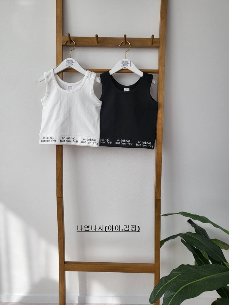 Dawon - Korean Children Fashion - #fashionkids - Paint Sleeveless Tee - 8
