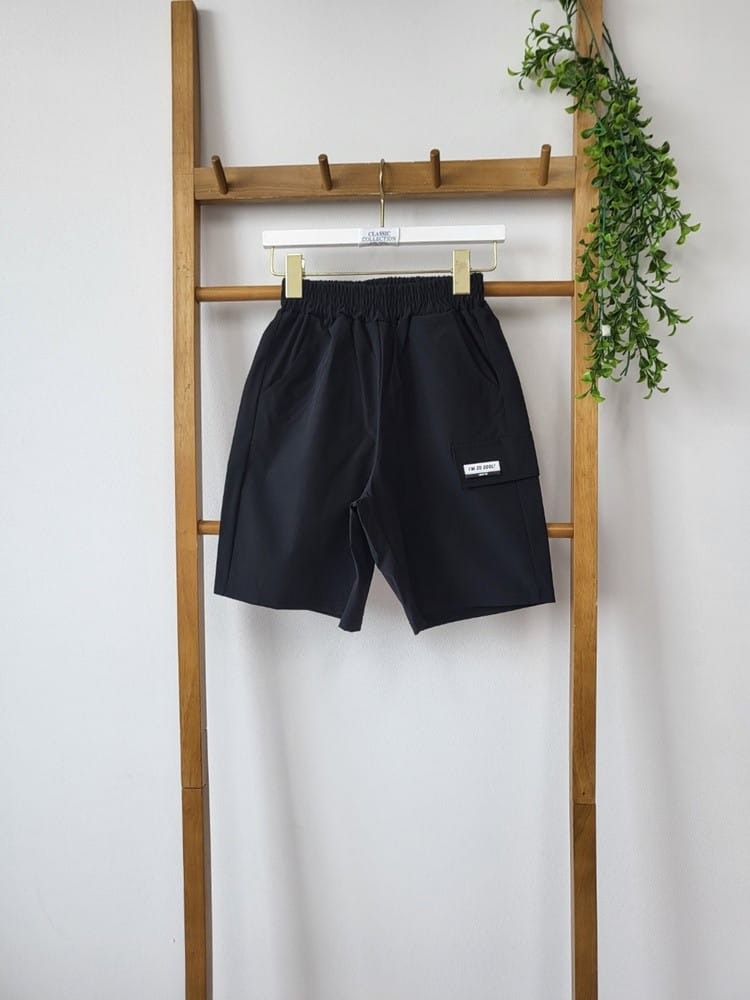 Dawon - Korean Children Fashion - #kidzfashiontrend - Gunbbang Wappen Shorts - 8
