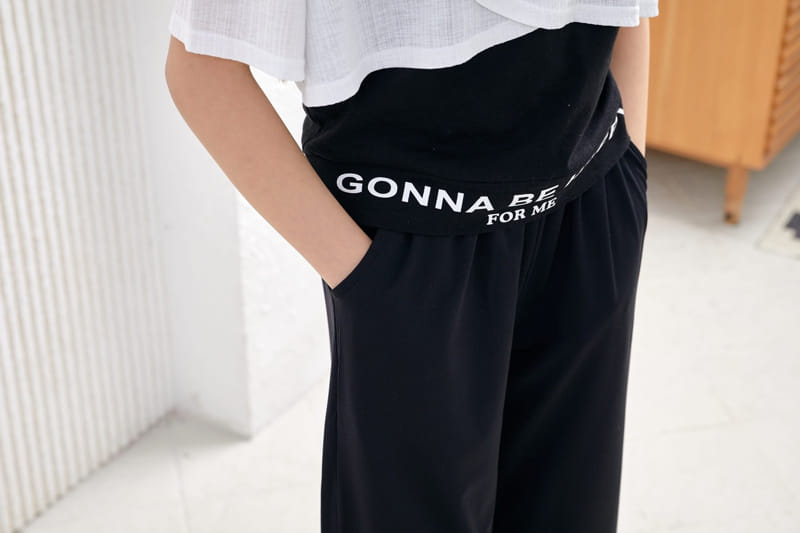 Dawon - Korean Children Fashion - #littlefashionista - Label Set Tee - 11