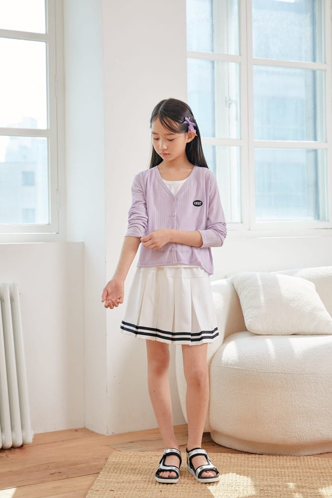Dawon - Korean Children Fashion - #magicofchildhood - Rib Cardigan - 8