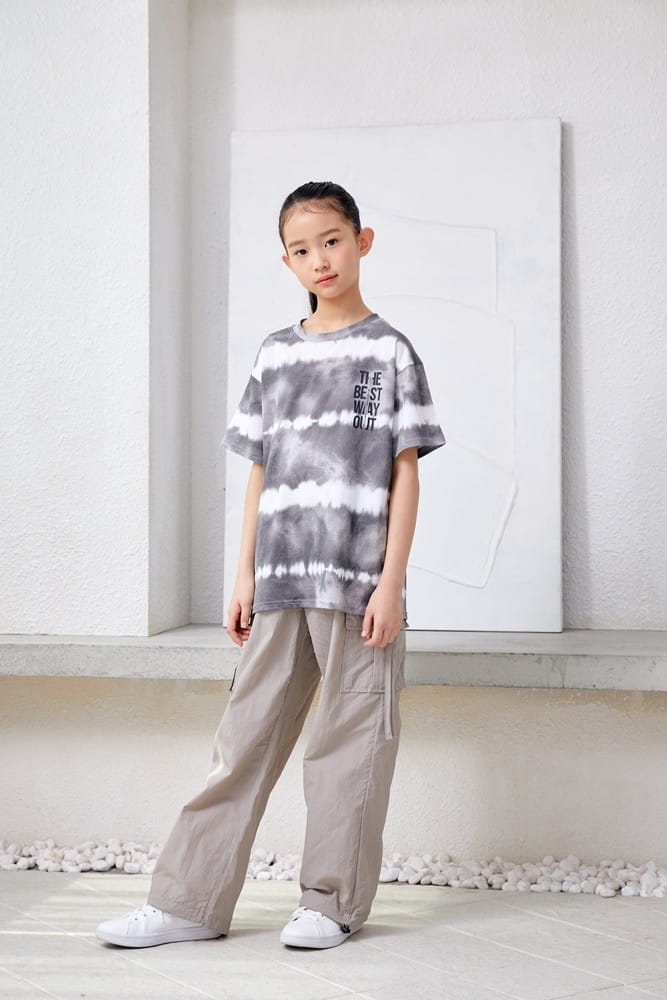 Dawon - Korean Children Fashion - #toddlerclothing - ST Water Paint Tee