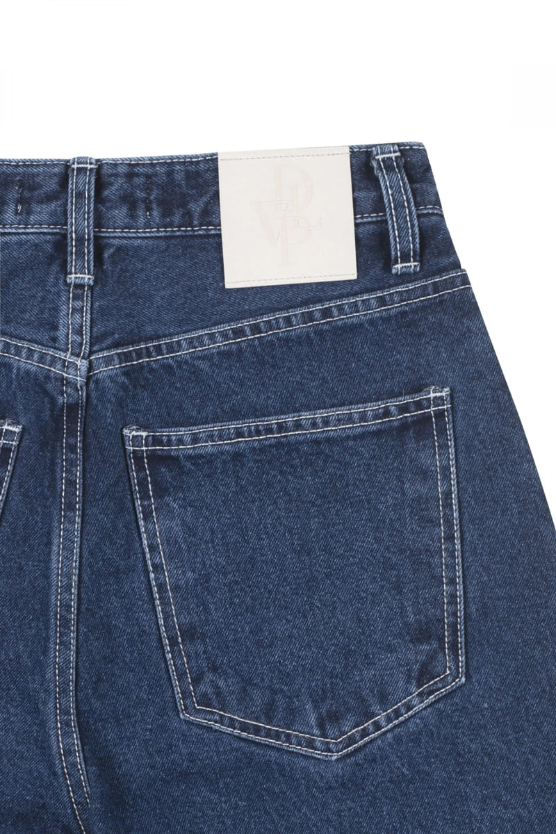 Develop - Korean Women Fashion - #momslook - 1160 Cowgirl Wide Fit Denim Pants - 5