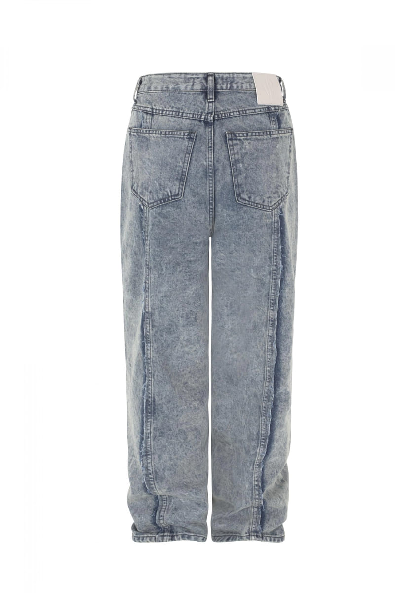 Develop - Korean Women Fashion - #momslook - 1162 Mar Denim Pants - 2