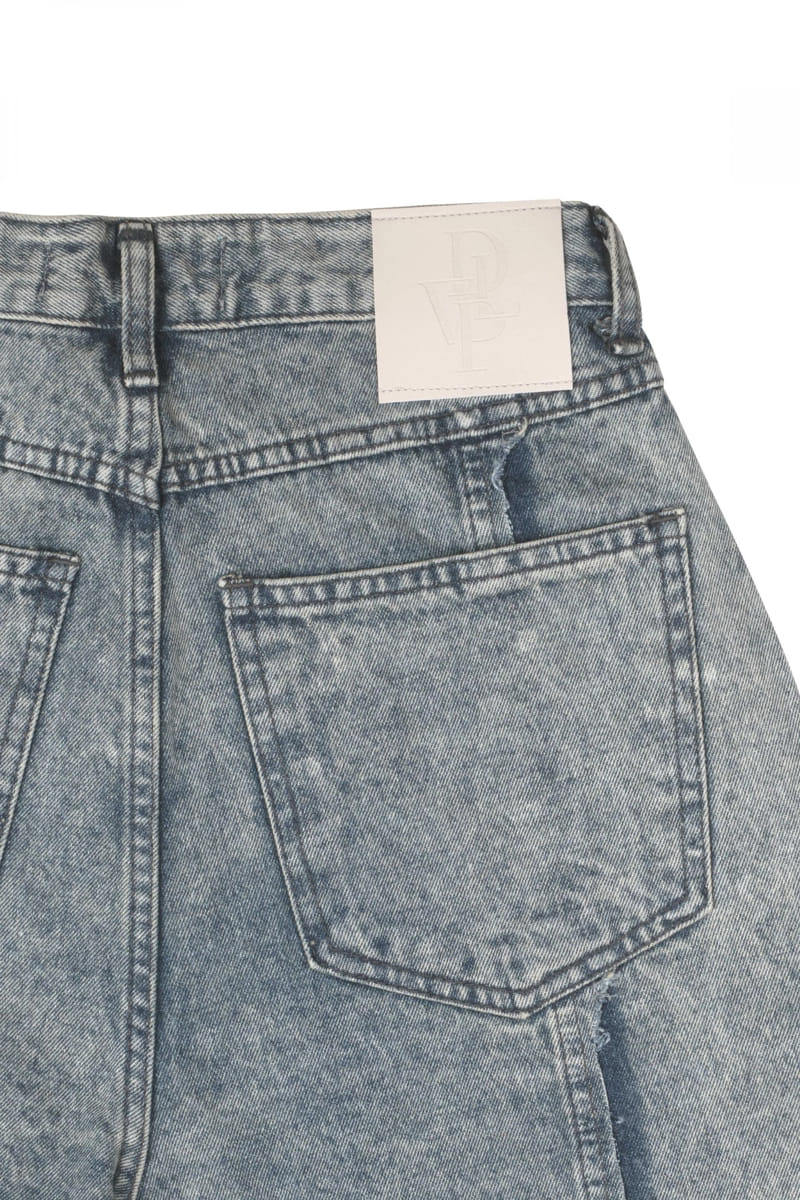 Develop - Korean Women Fashion - #momslook - 1162 Mar Denim Pants - 5