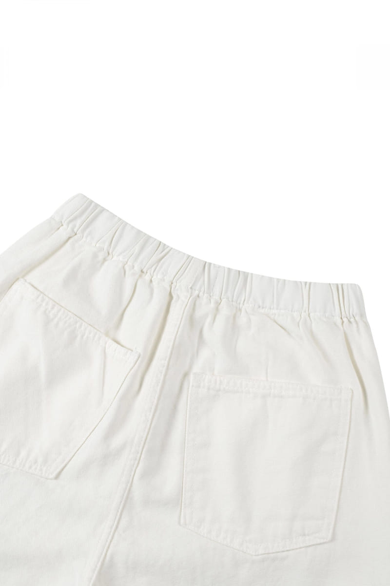 Develop - Korean Women Fashion - #momslook - 1171 Cargo Banding C Washing Wide Pants - 10