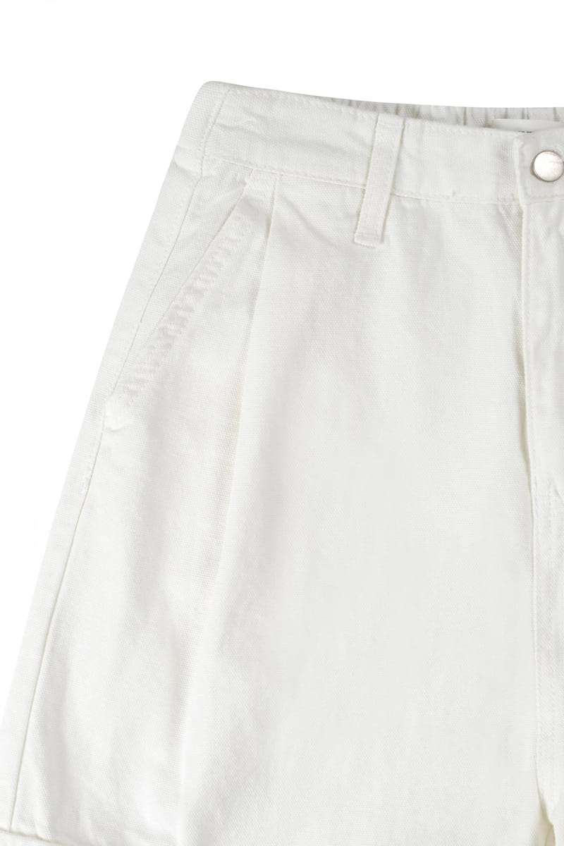 Develop - Korean Women Fashion - #momslook - 1171 Cargo Banding C Washing Wide Pants - 8