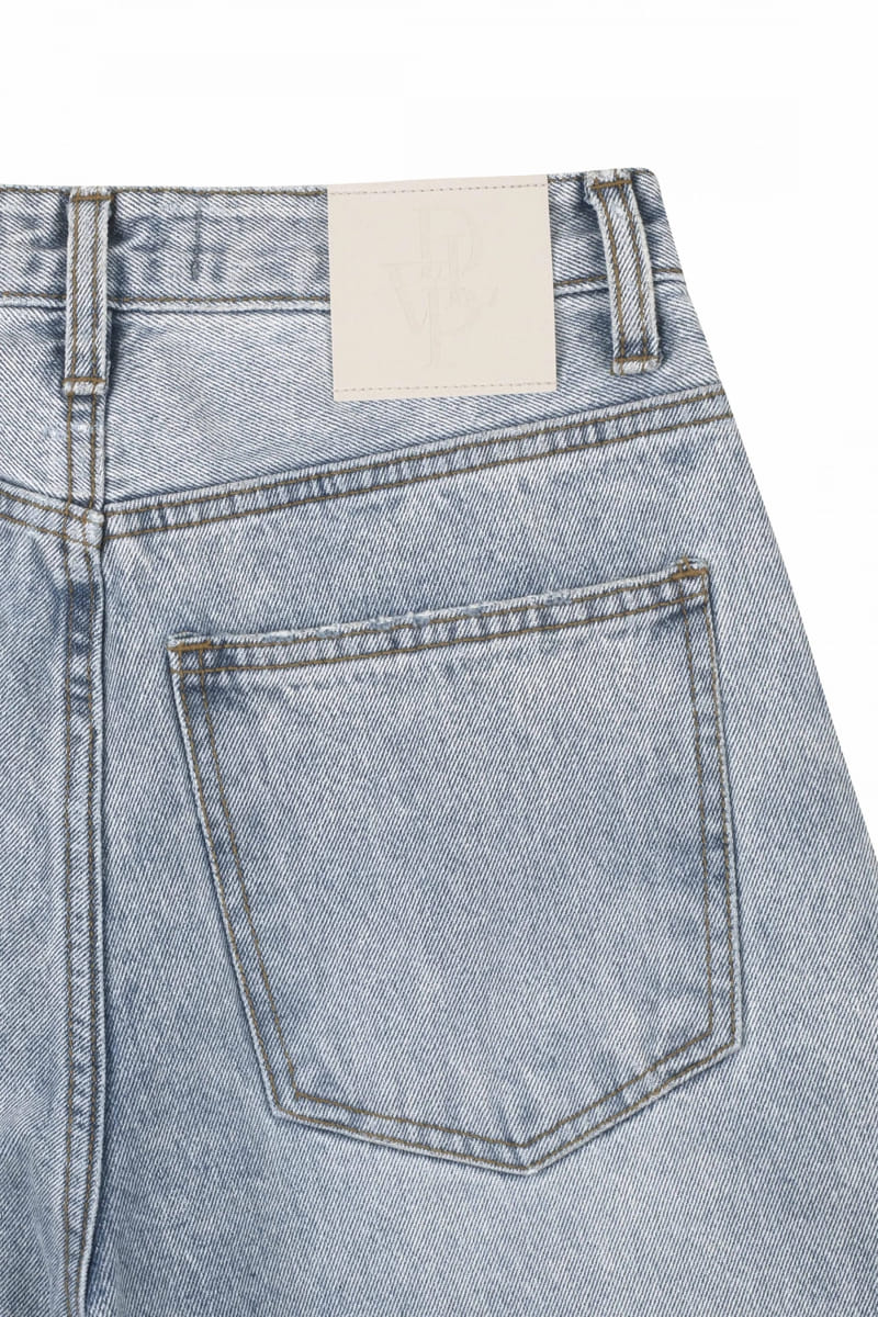 Develop - Korean Women Fashion - #pursuepretty - 1167 Mermaid Wide Denim Pants - 5