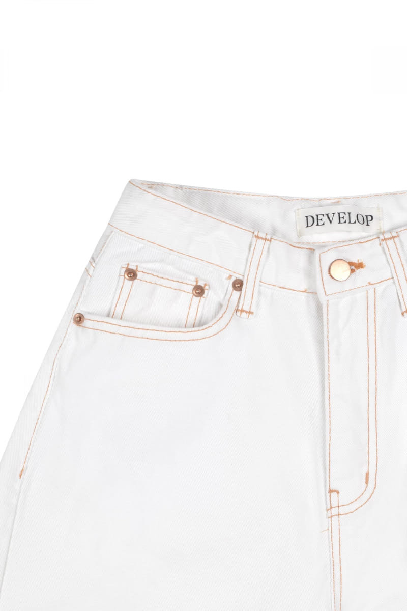 Develop - Korean Women Fashion - #romanticstyle - 1173 Ribbon Pants - 3