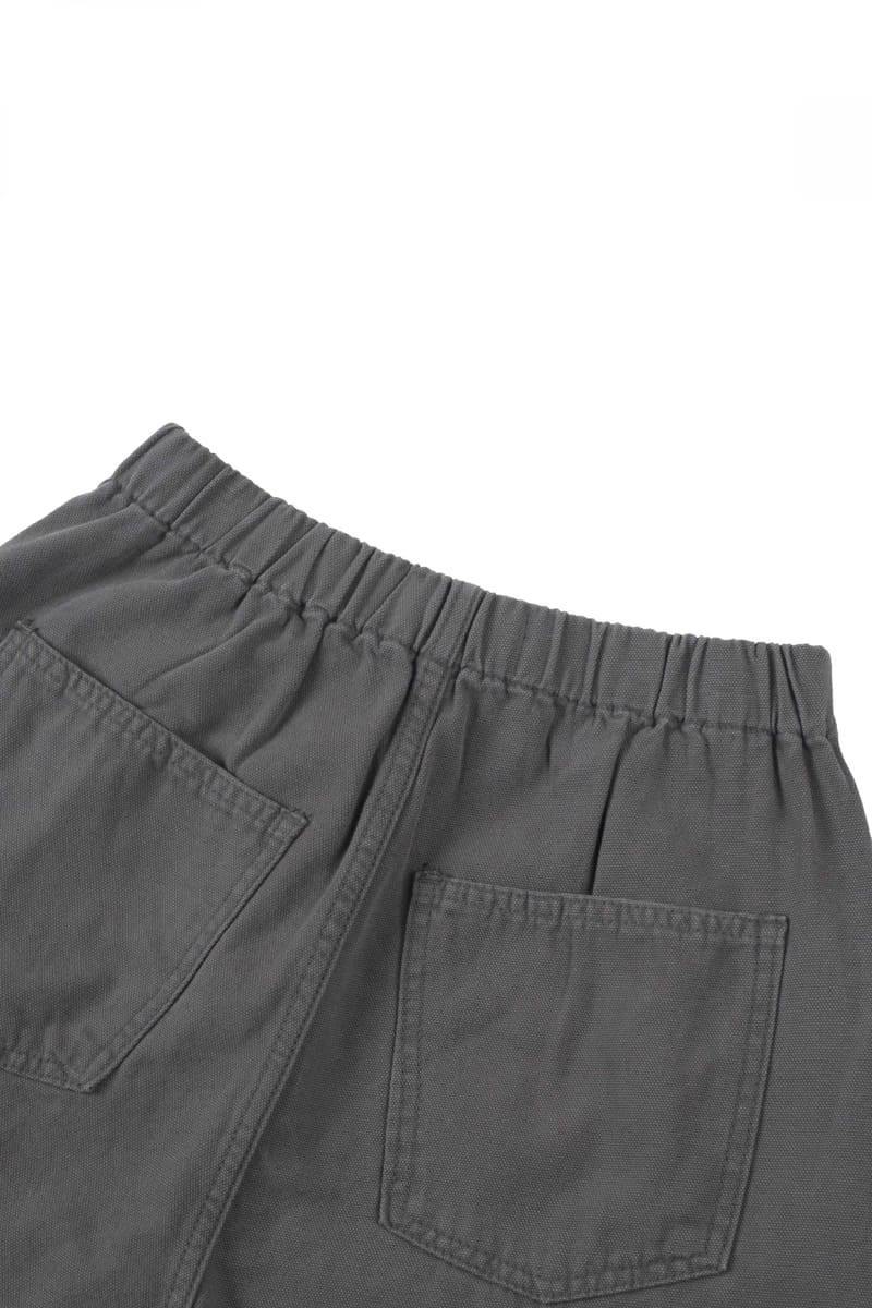 Develop - Korean Women Fashion - #shopsmall - 1171 Cargo Banding C Washing Wide Pants - 5